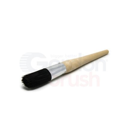 GORDON BRUSH Size 4 Hog Bristle and Plastic Handle Sash Brush 900046